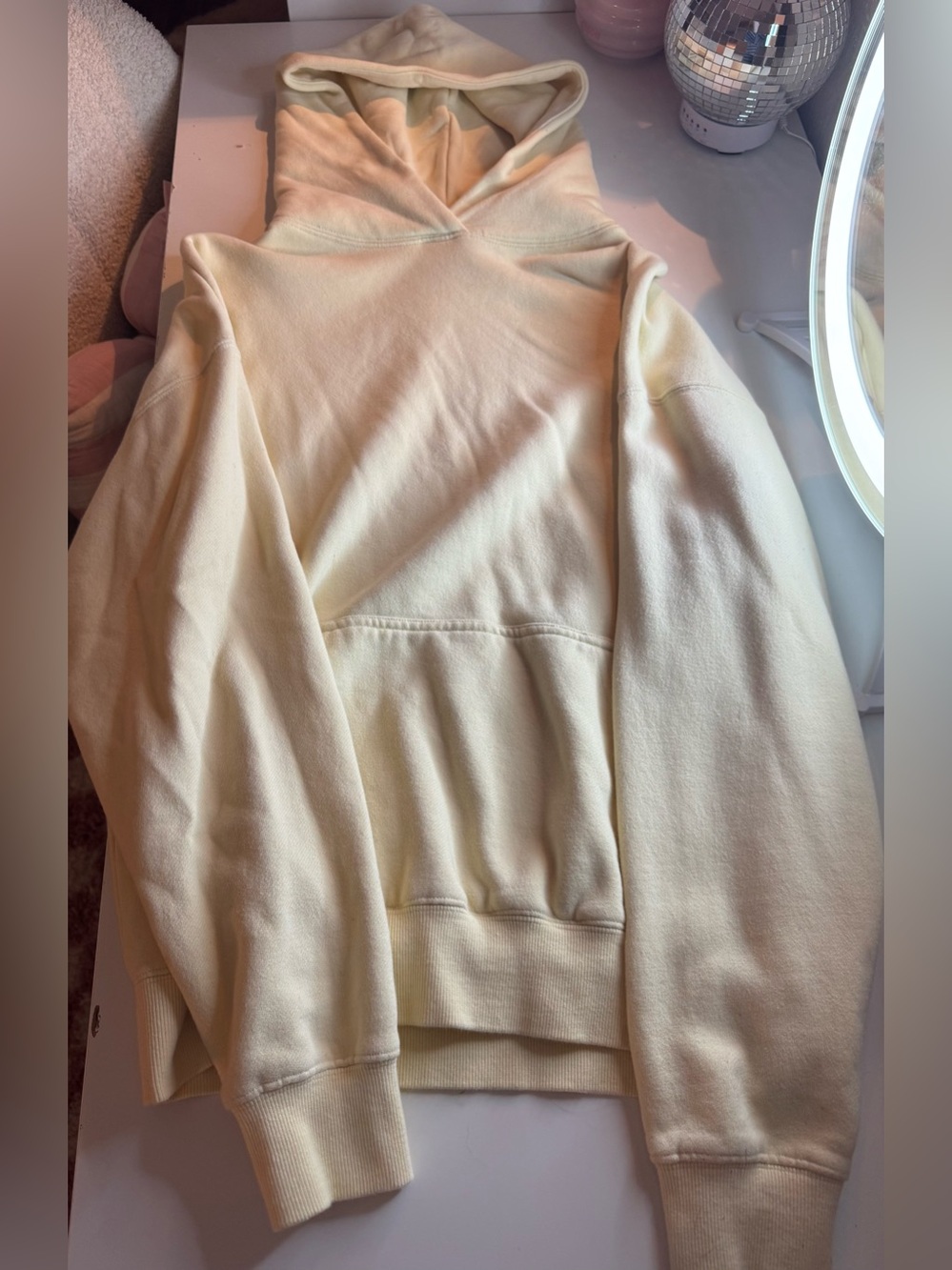 Pacsun Butter Yellow Hoodie